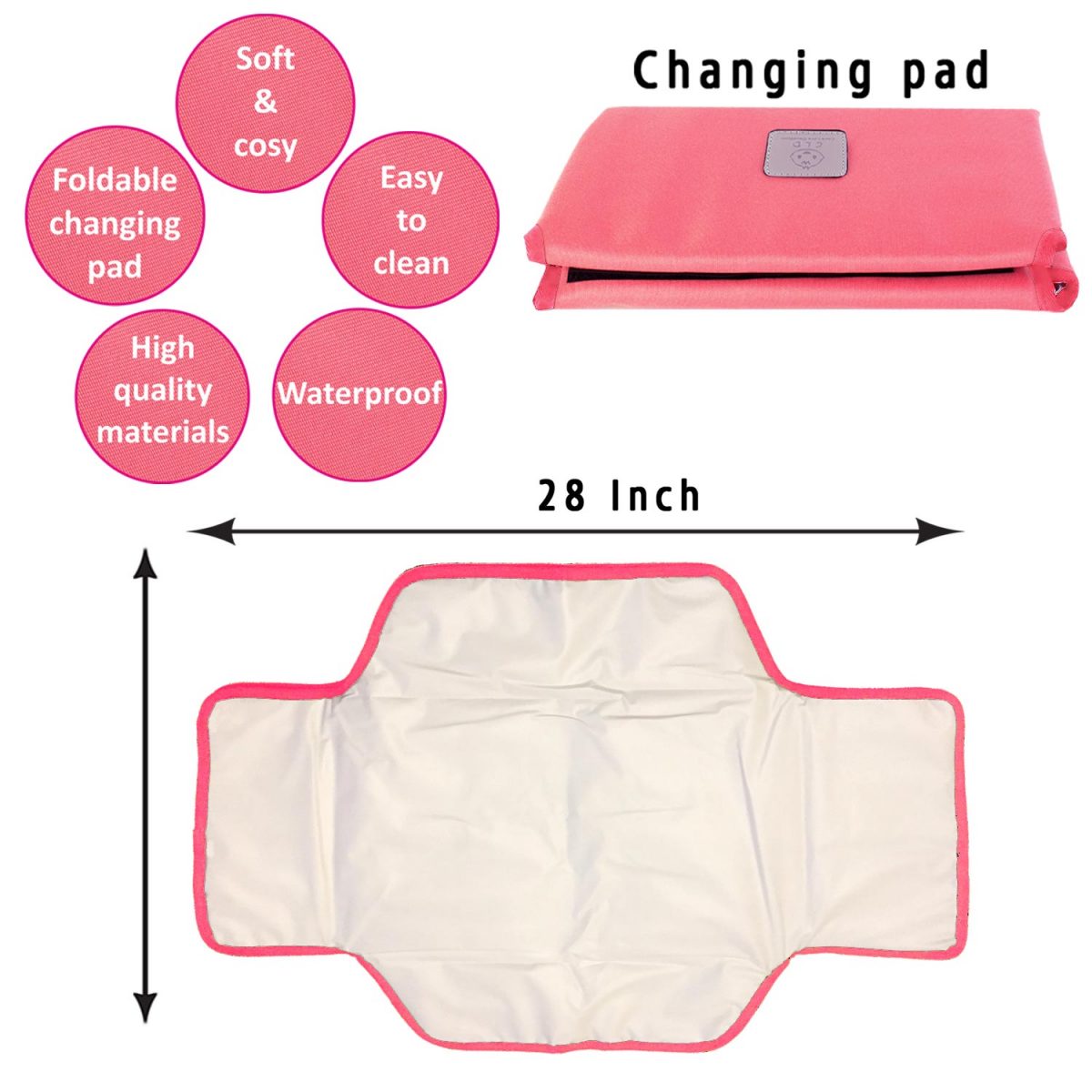 CLD Innovating Premium Quality Diaper Backpak with Changing Pad
